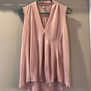 Halogen Pink cotton tank